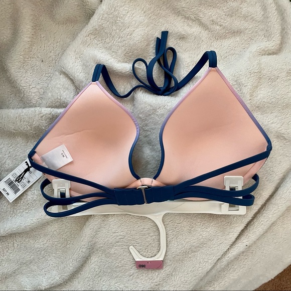 Shade and Shore Ombré Push Up Bikini Top - Picture 3 of 7